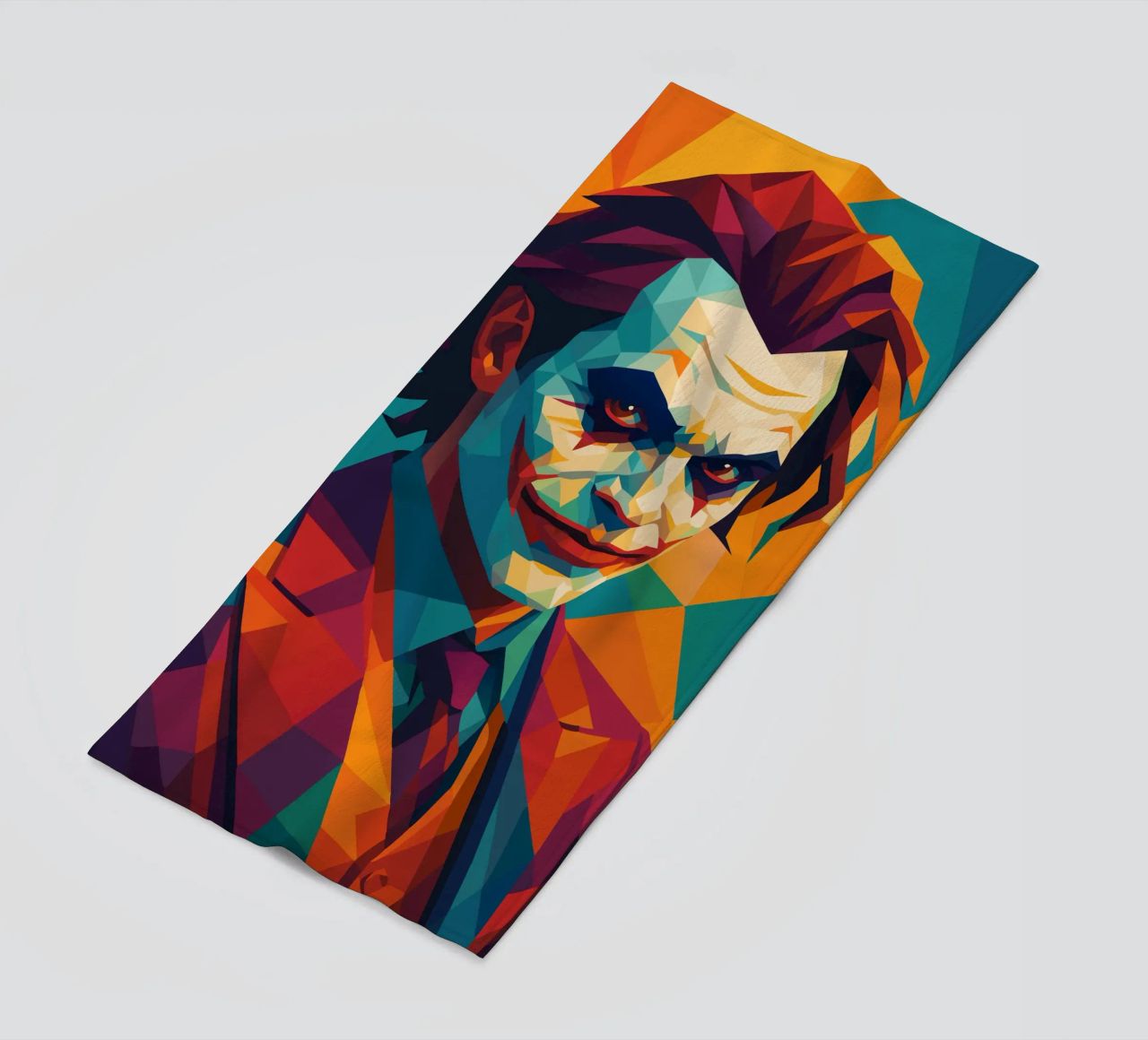 joker face retro pop art wpap telo mare da aiswa