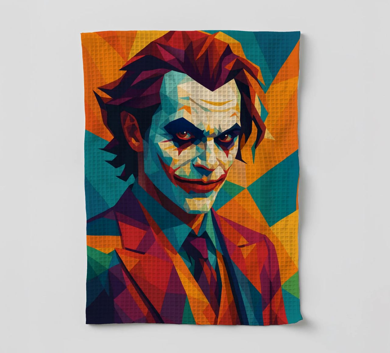joker face retro pop art wpap canovaccio da cucina da aiswa