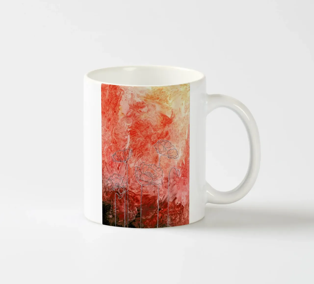 Poppy mug en céramique de Ctoft