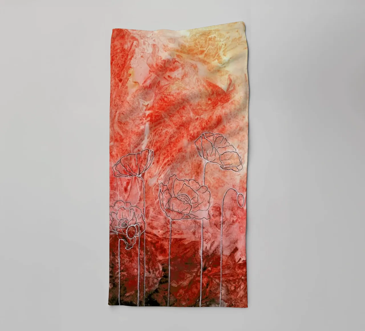 Poppy towel by Ctoft