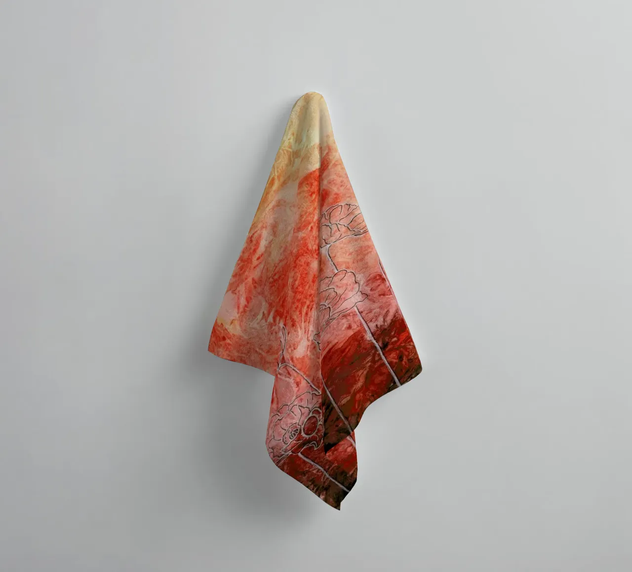 Poppy towel by Ctoft