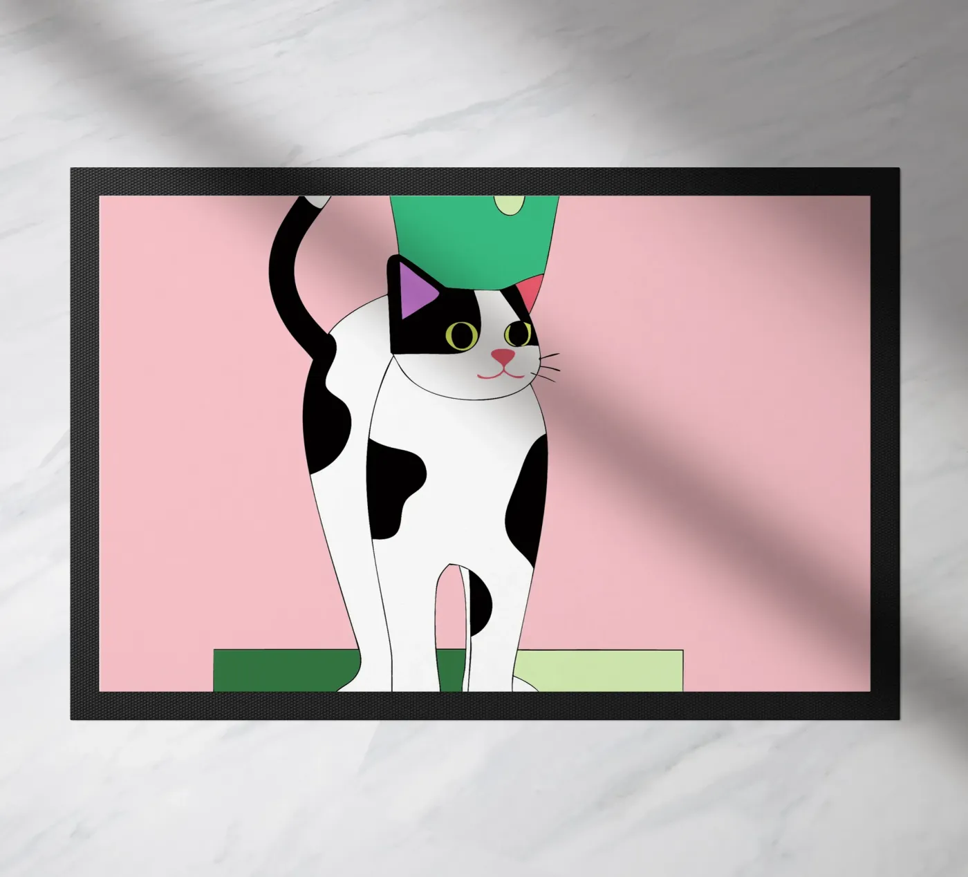 Kattenmand deurmat van OUR SHOP