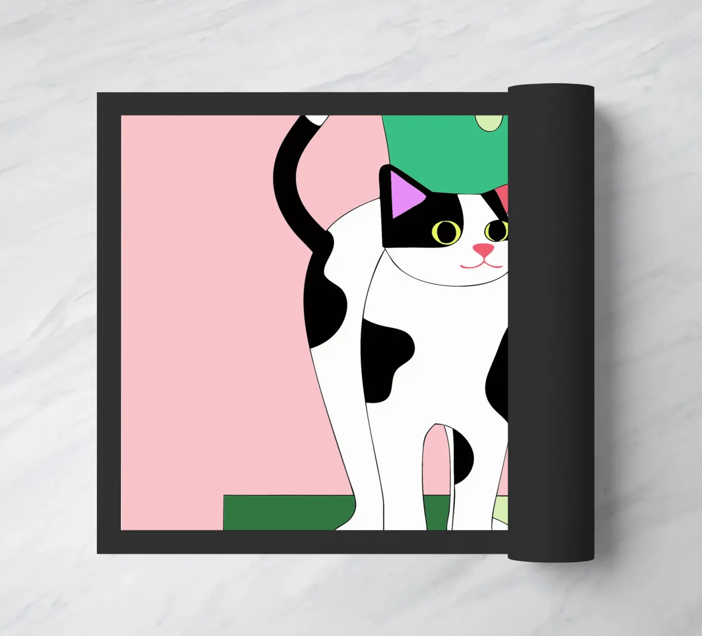 Kattenmand deurmat van OUR SHOP