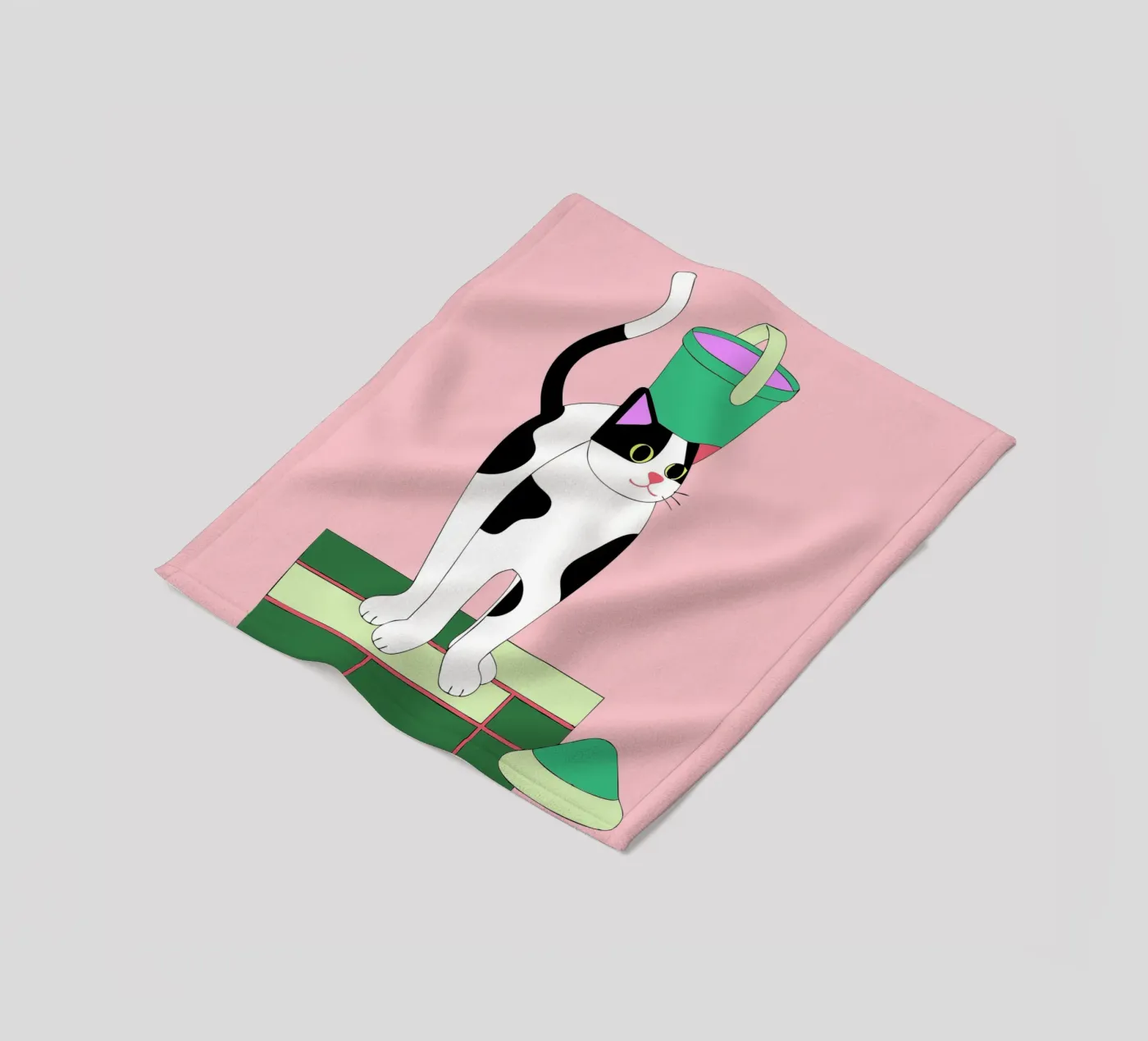 Kattenmand fleecedeken van OUR SHOP