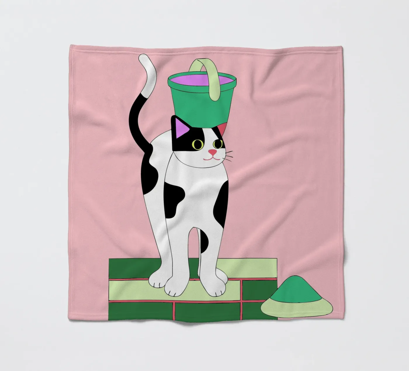 Kattenmand fleecedeken van OUR SHOP