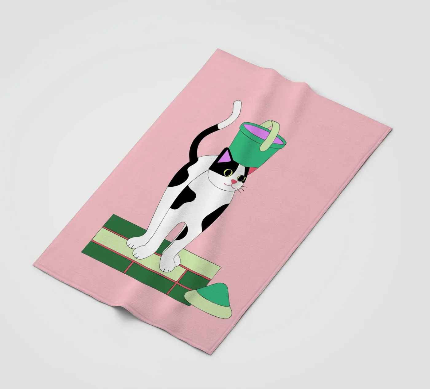 Kattenmand fleecedeken van OUR SHOP