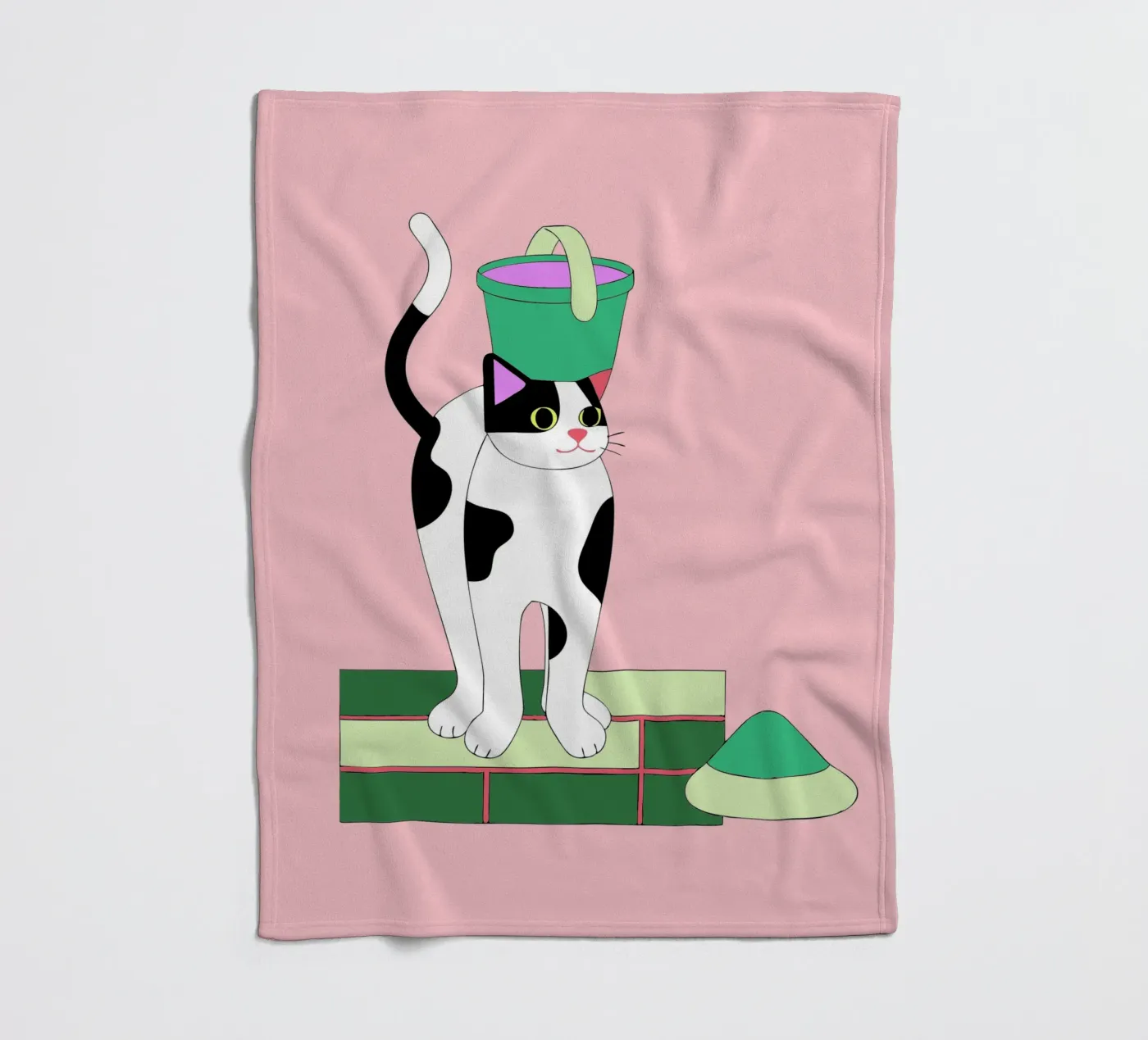 Kattenmand fleecedeken van OUR SHOP