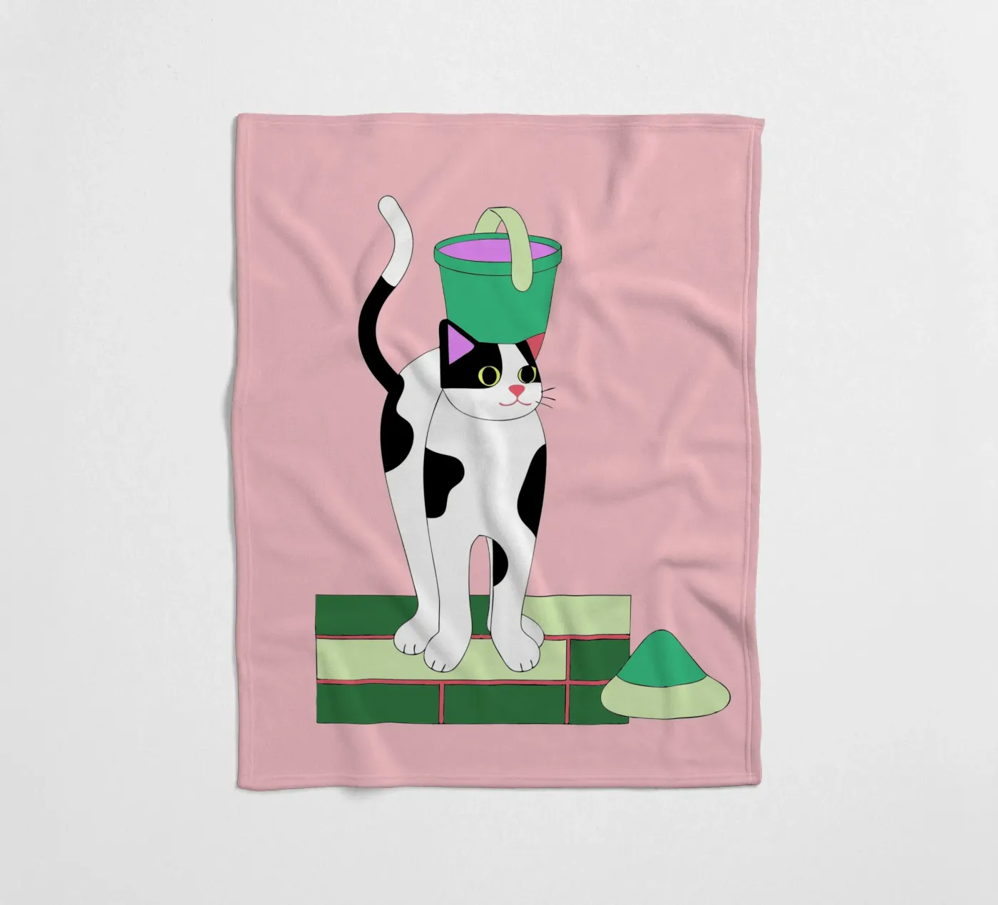 Kattenmand fleecedeken van OUR SHOP