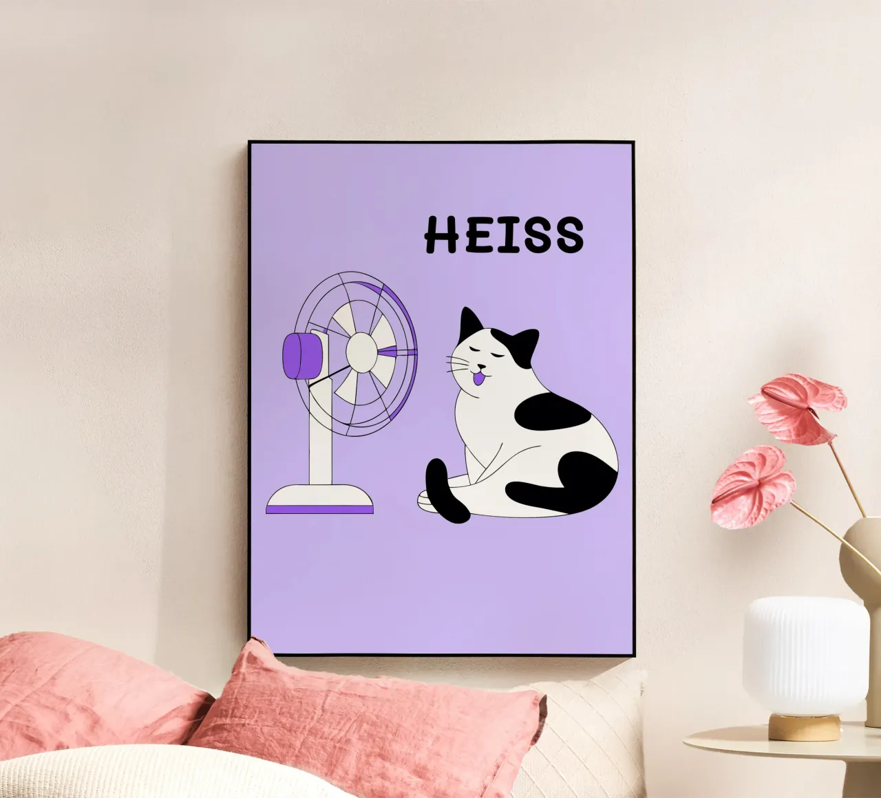 Cat Fanning plexiglass da OUR SHOP