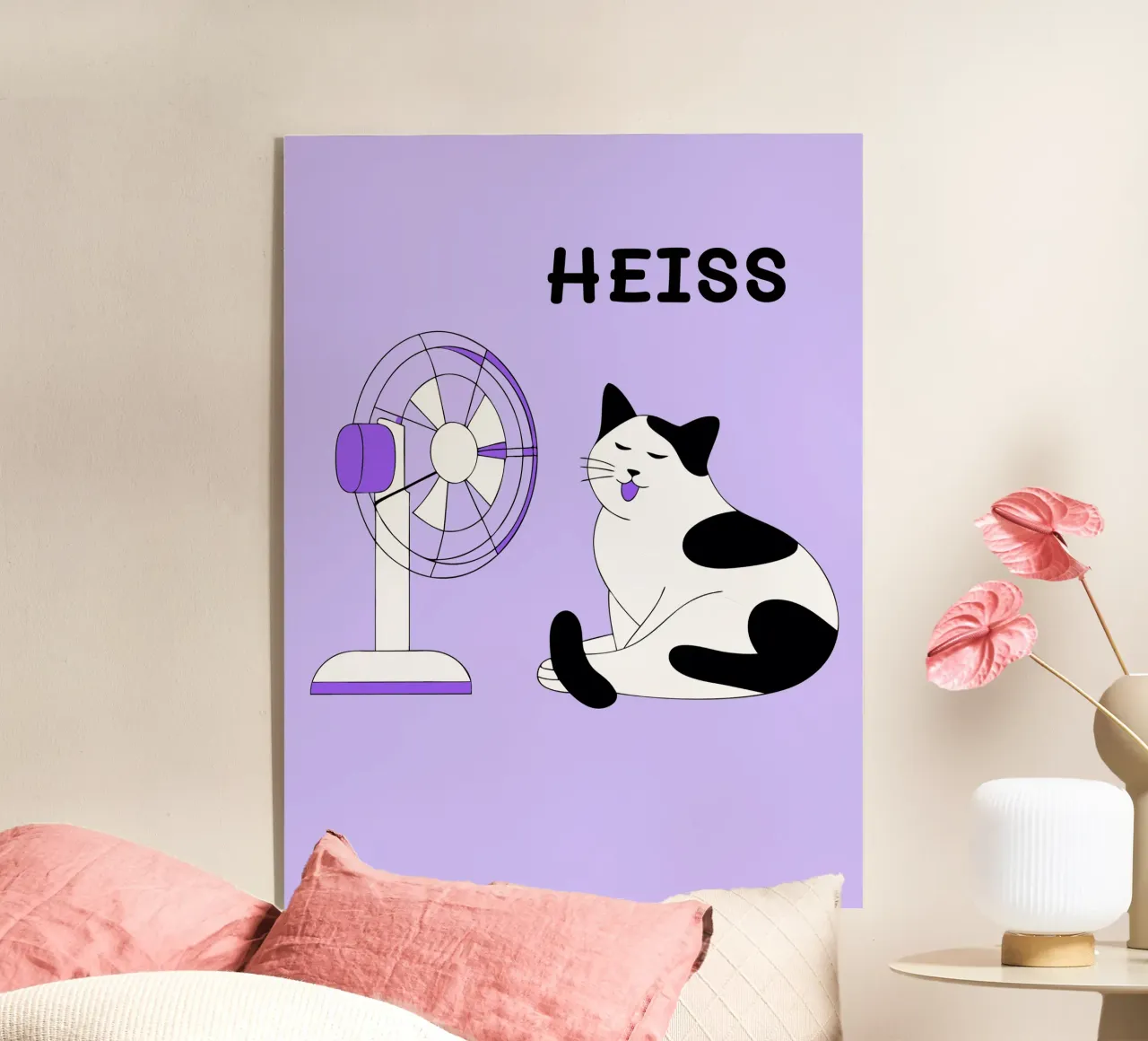 Cat Fanning plexiglass da OUR SHOP