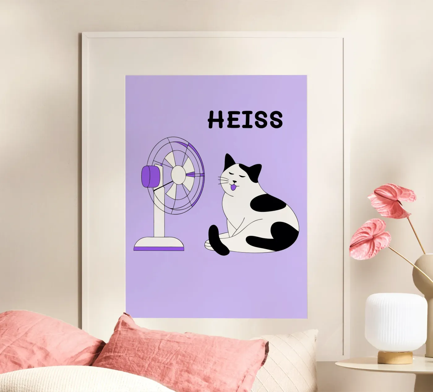 Cat Fanning poster da OUR SHOP