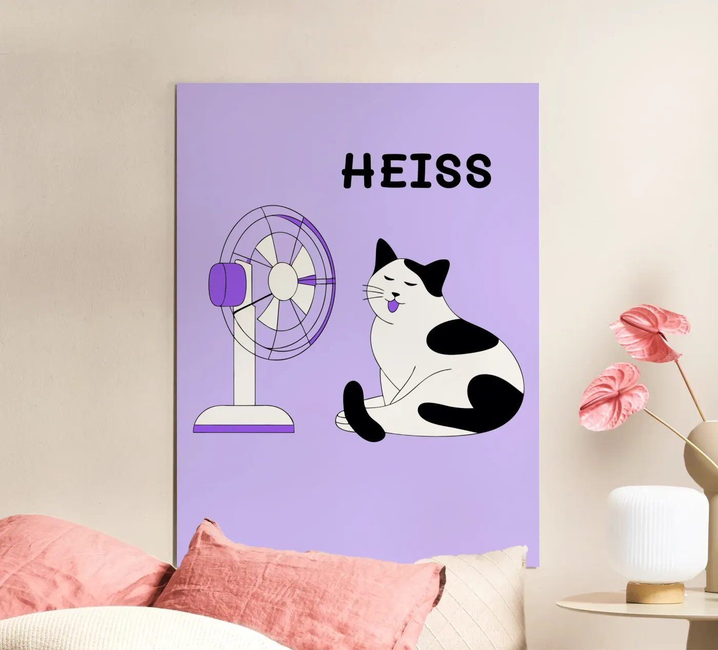 Cat Fanning poster da OUR SHOP