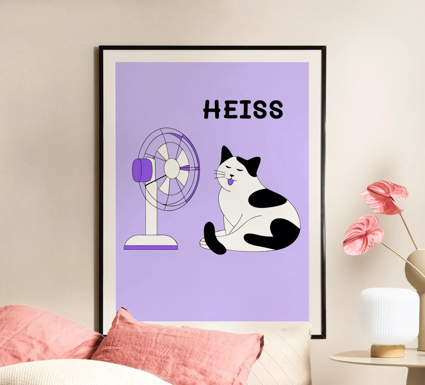 Cat Fanning poster da OUR SHOP