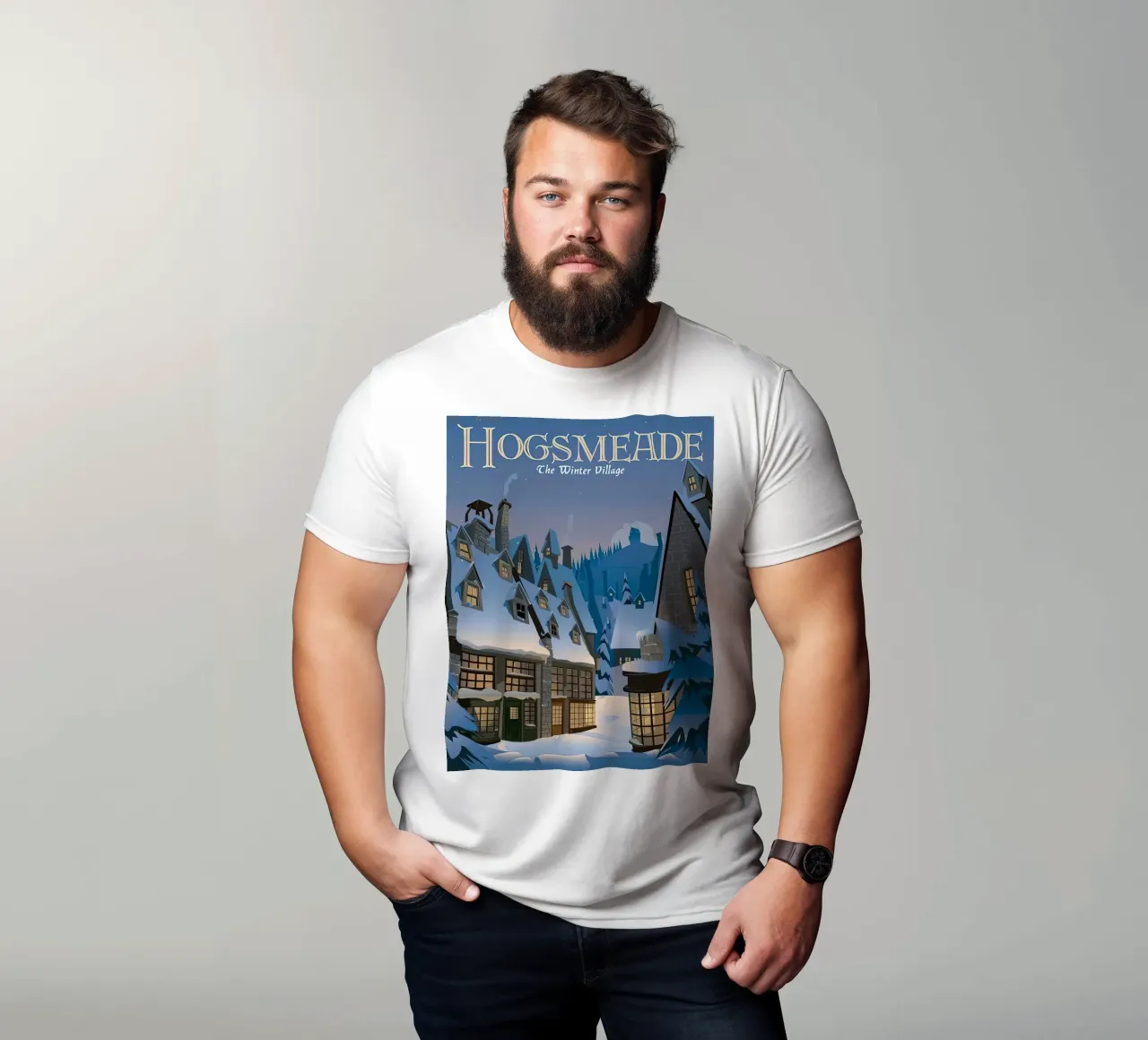 ZweinsveldHet winterdorp t-shirt van Alice Slatera