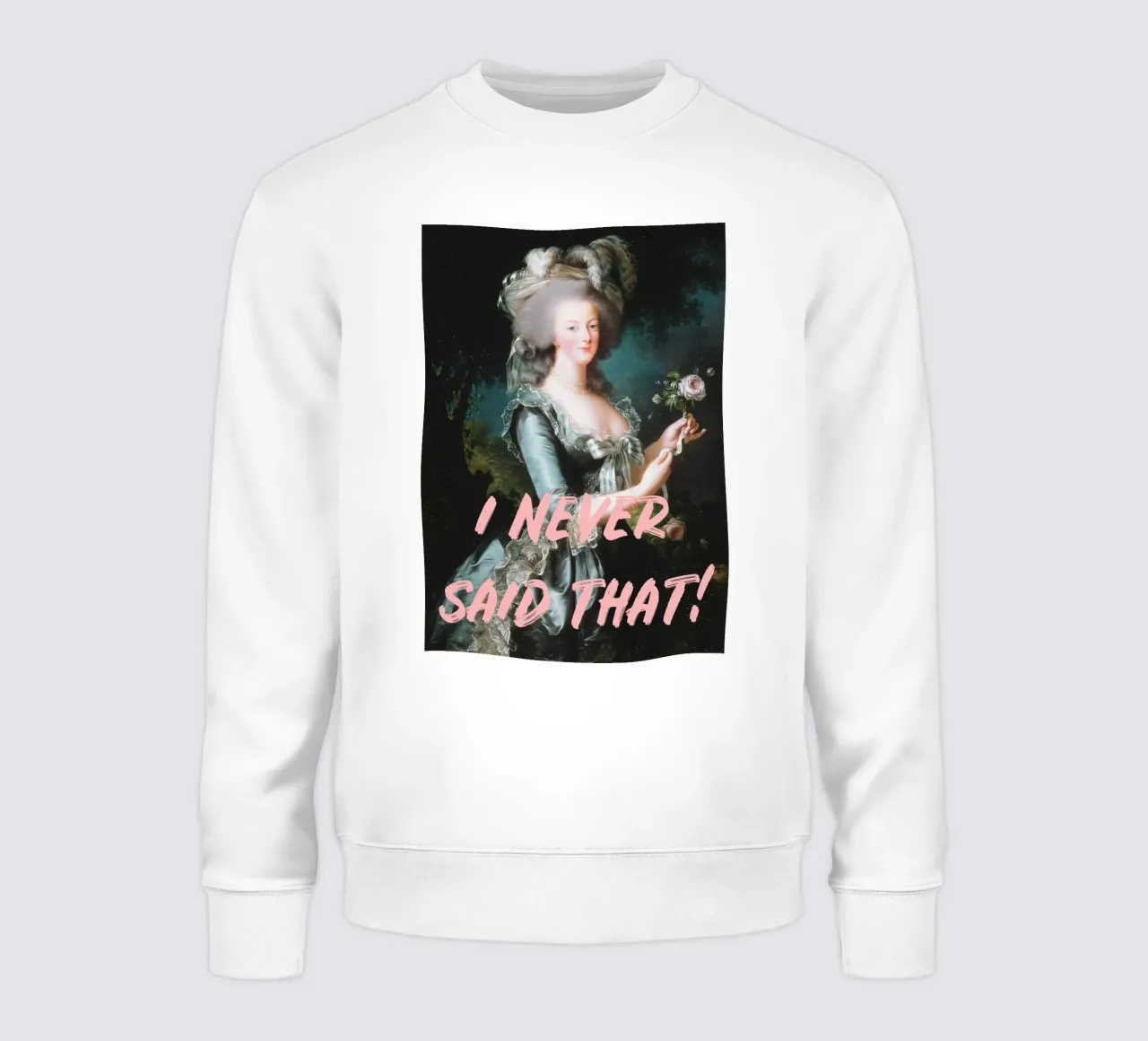 Marie-Antoinette - I never said that felpa da GraceDigitalArtCo