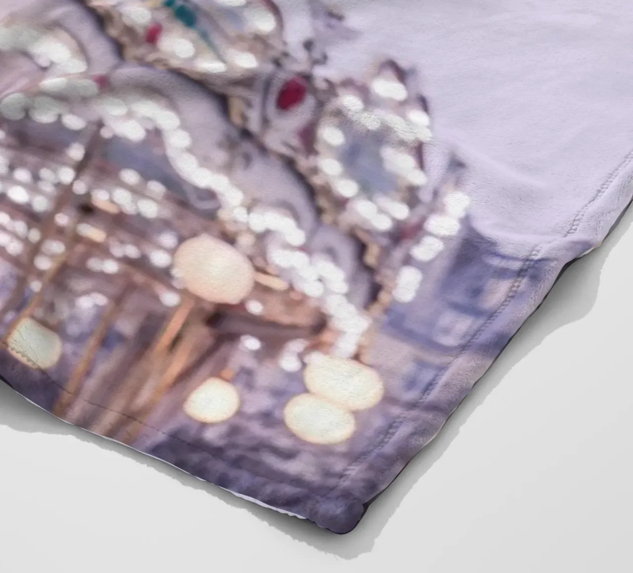 Dreamy Paris Carousel coperta in pile da GraceDigitalArtCo