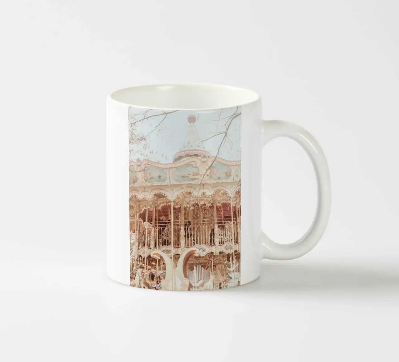 Copenhagen Carousel tazza in ceramica da GraceDigitalArtCo