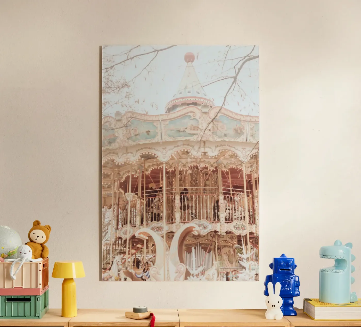 Copenhagen Carousel plexiglass da GraceDigitalArtCo