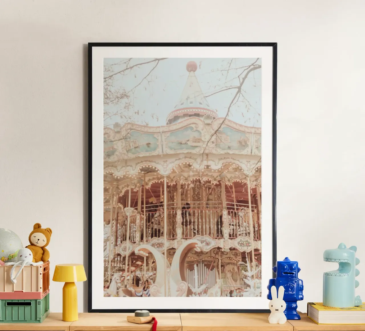 Copenhagen Carousel carta hahnemühle da GraceDigitalArtCo