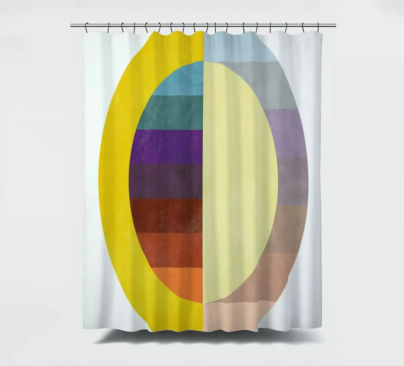 Light Switch Duschvorhang von Abstract Joy