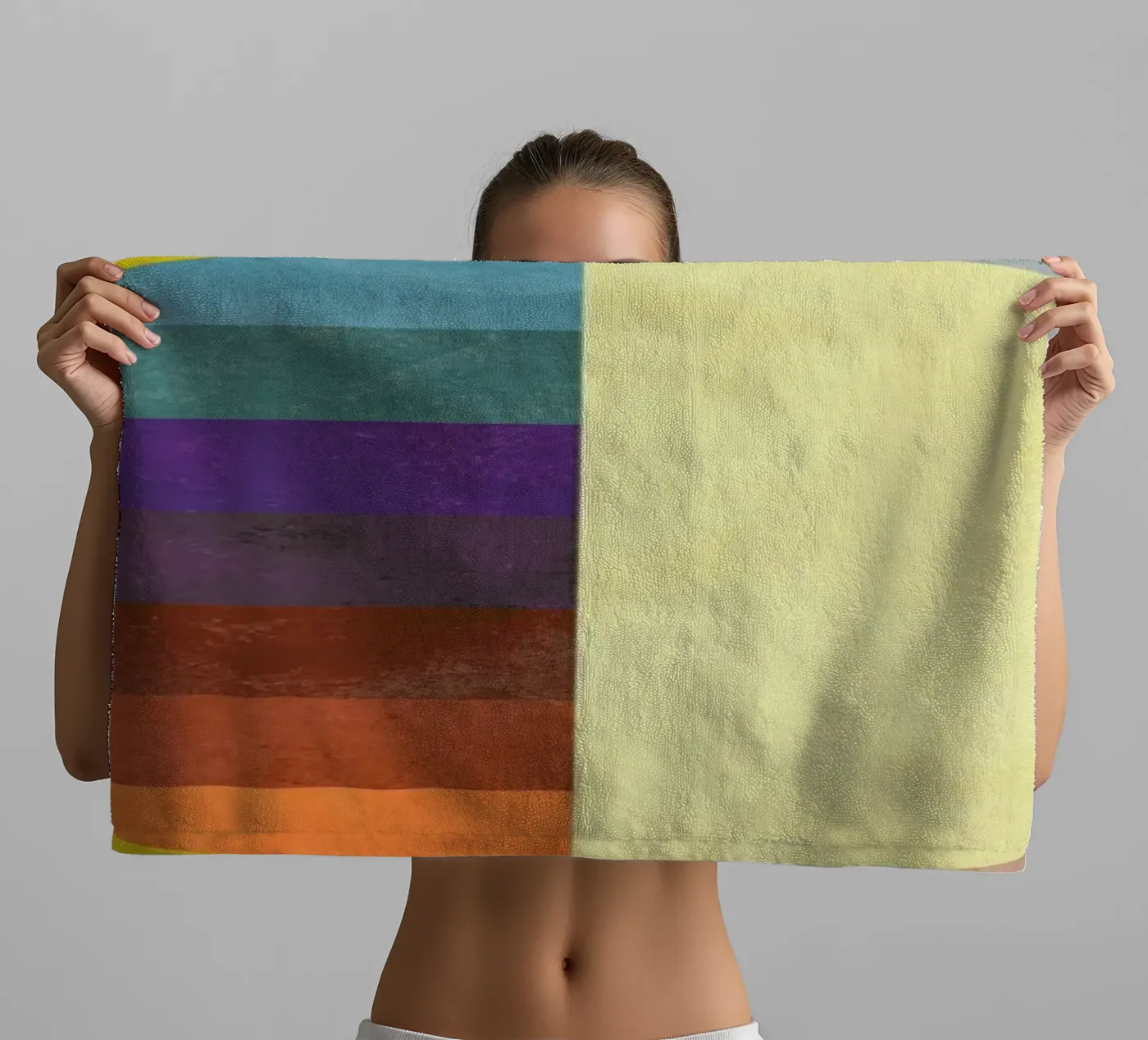 Light Switch badhanddoek van Abstract Joy