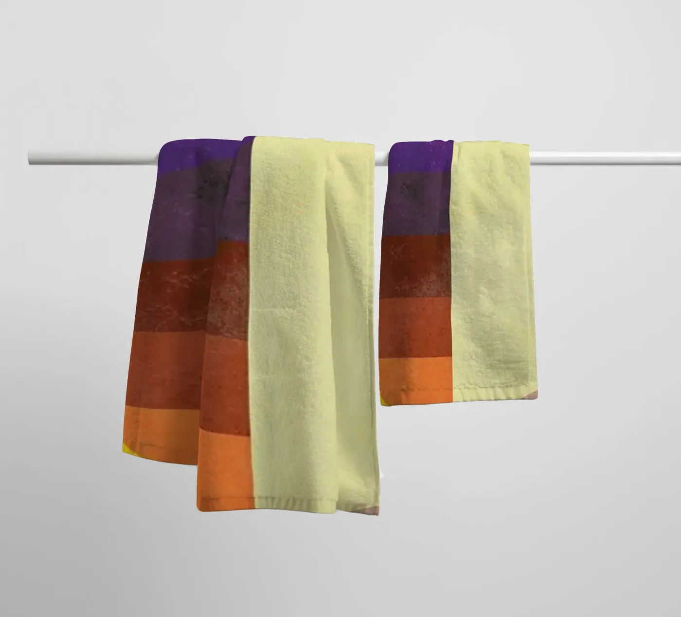 Light Switch badhanddoek van Abstract Joy