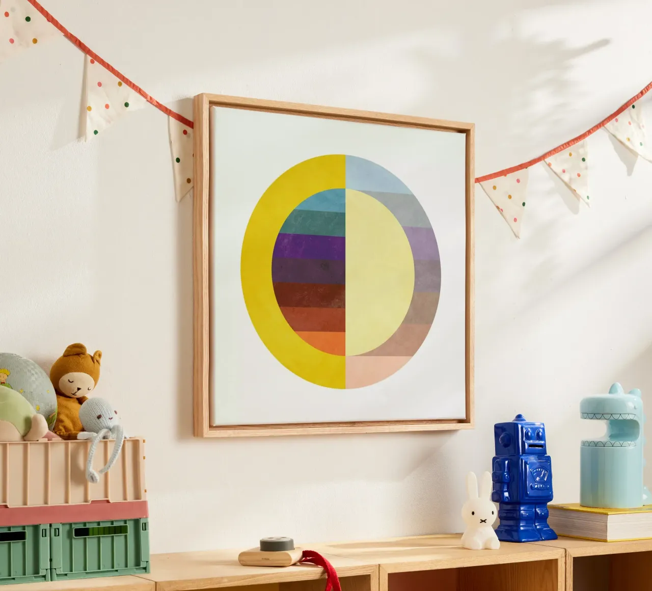 Light Switch canvas van Abstract 888