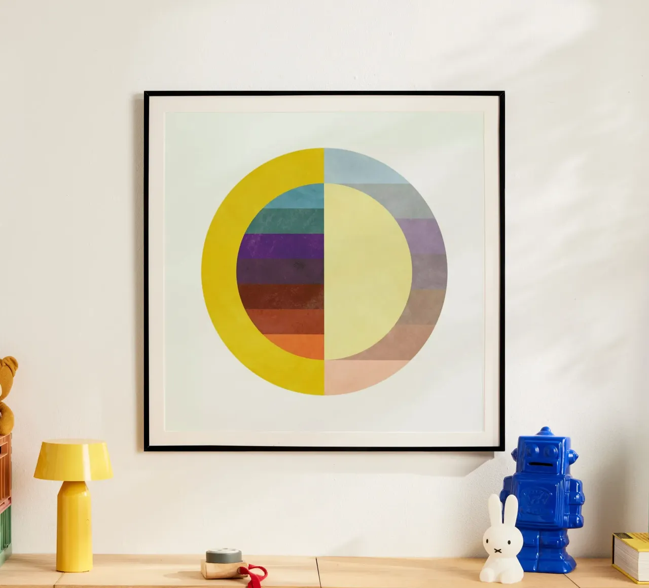 Light Switch poster van Abstract 888