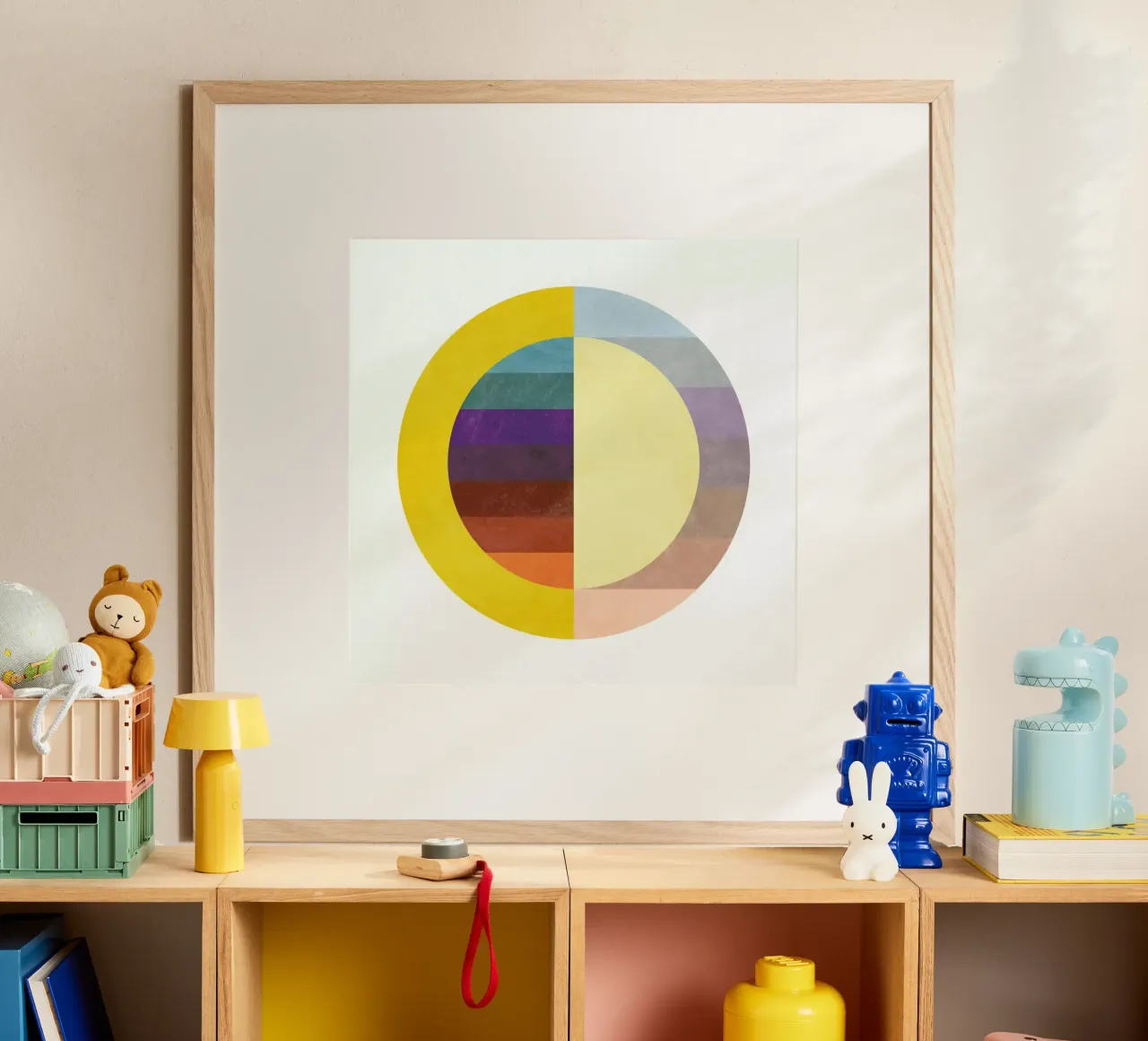 Light Switch poster van Abstract 888