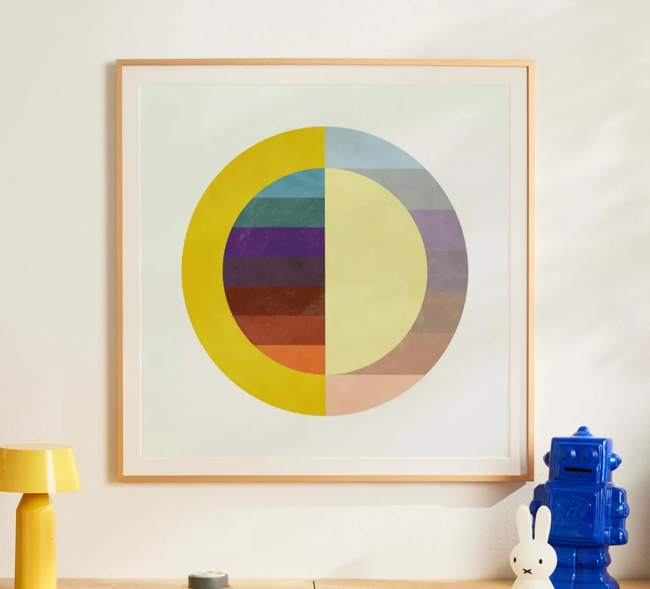 Light Switch poster van Abstract 888