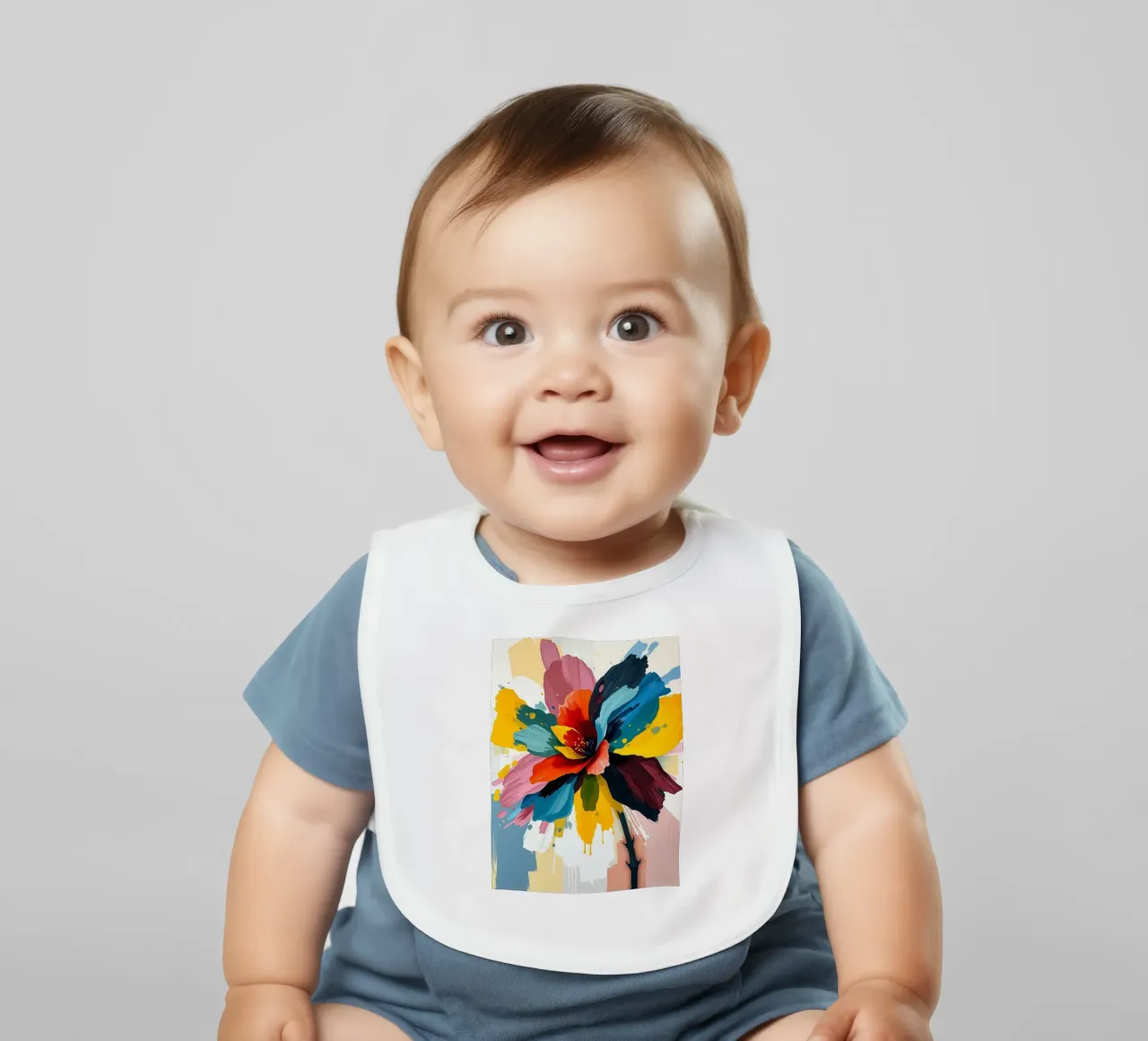 Explosive Bloom bavaglino da Artistic-shop