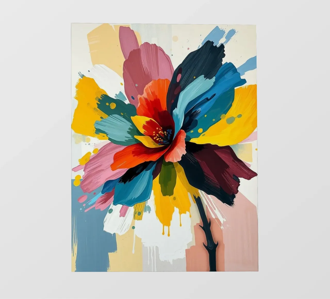 Fioritura esplosiva pellicola backlit da Artistic-shop