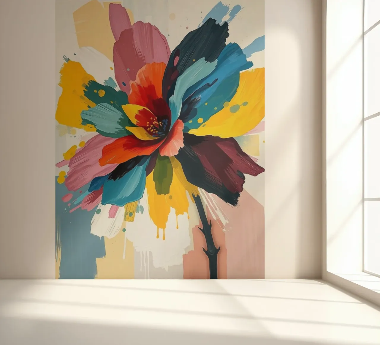 Explosieve bloei fotobehang van Artistic-shop