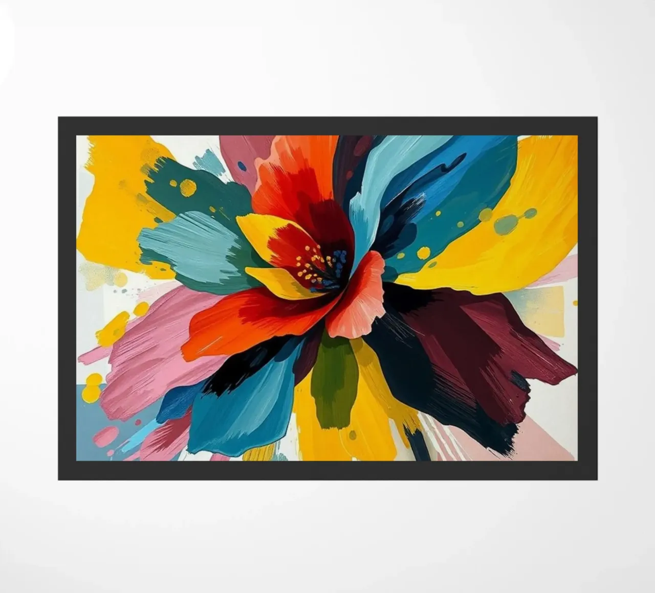 Explosieve bloei deurmat van Artistic-shop