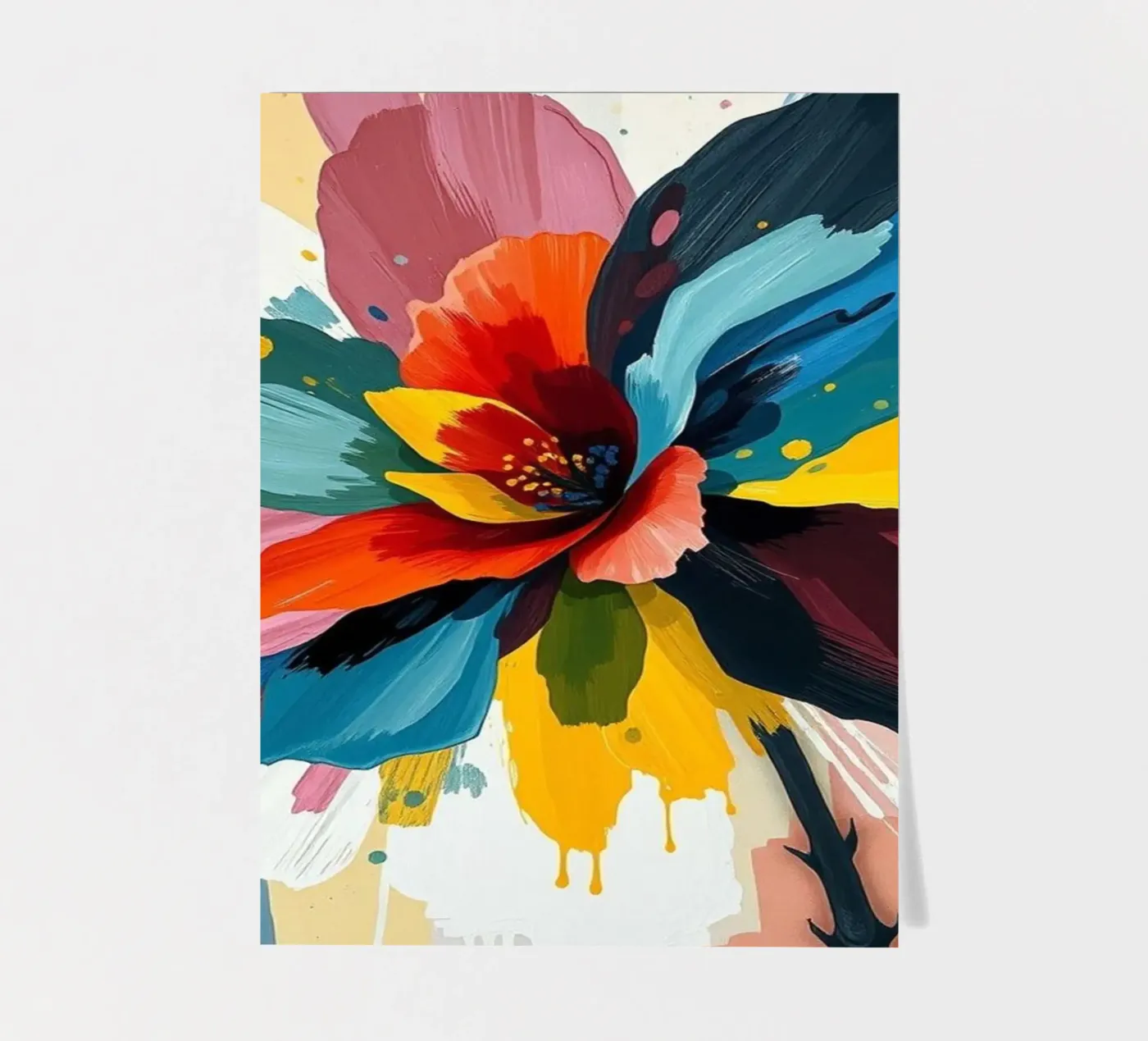 Explosive Bloom foglio adesivo da Artistic-shop