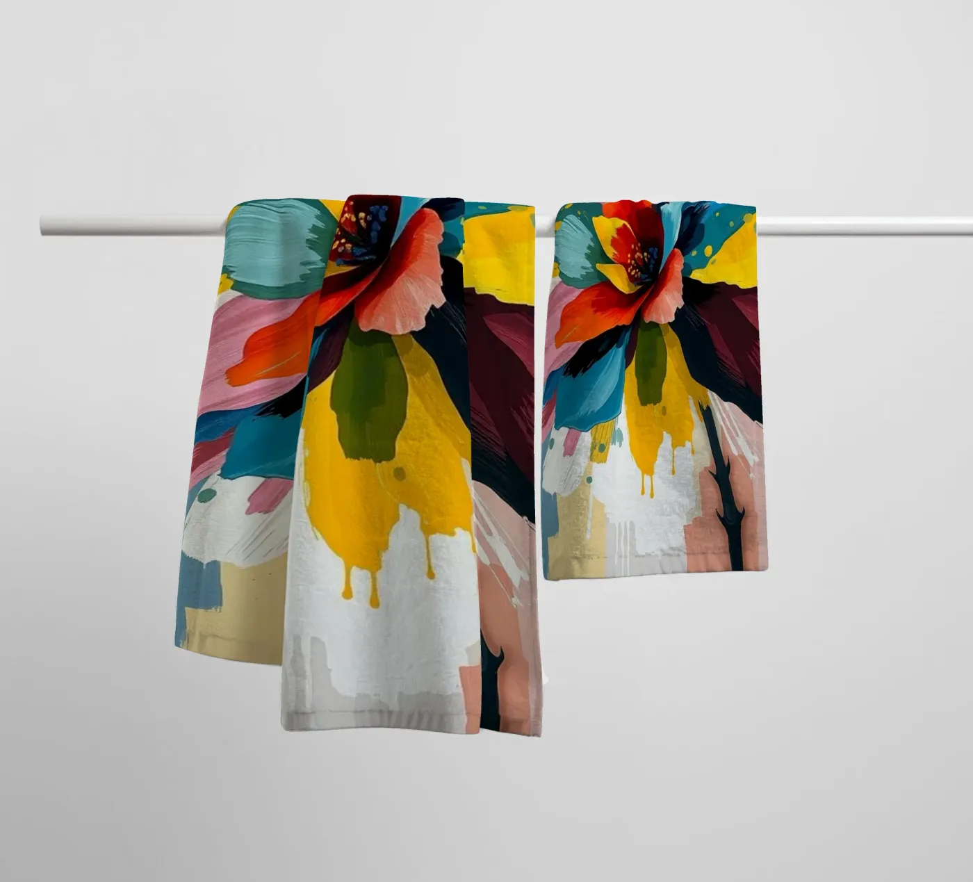 Explosive Bloom towel by Artistic-shop