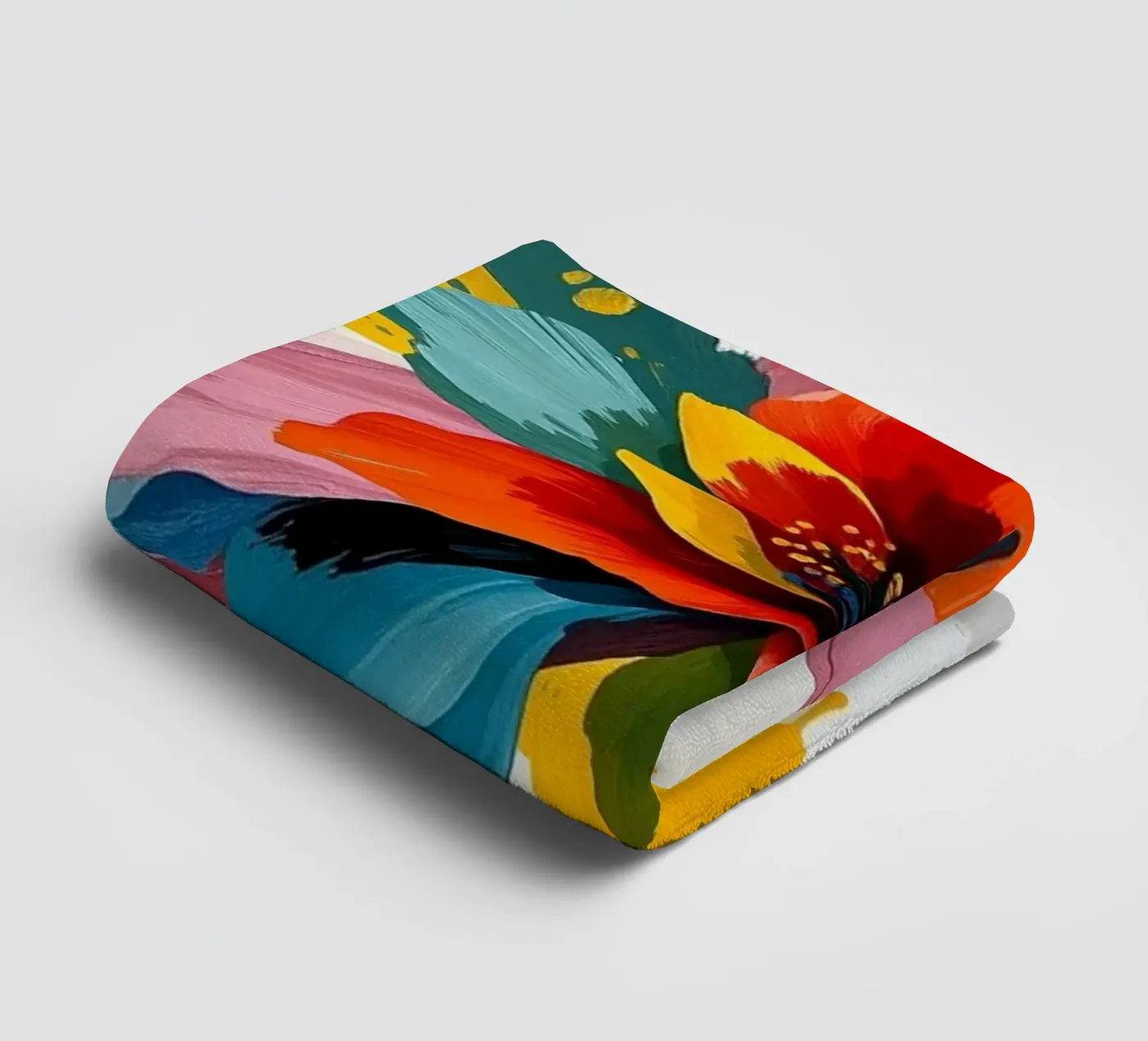 Explosive Bloom towel by Artistic-shop