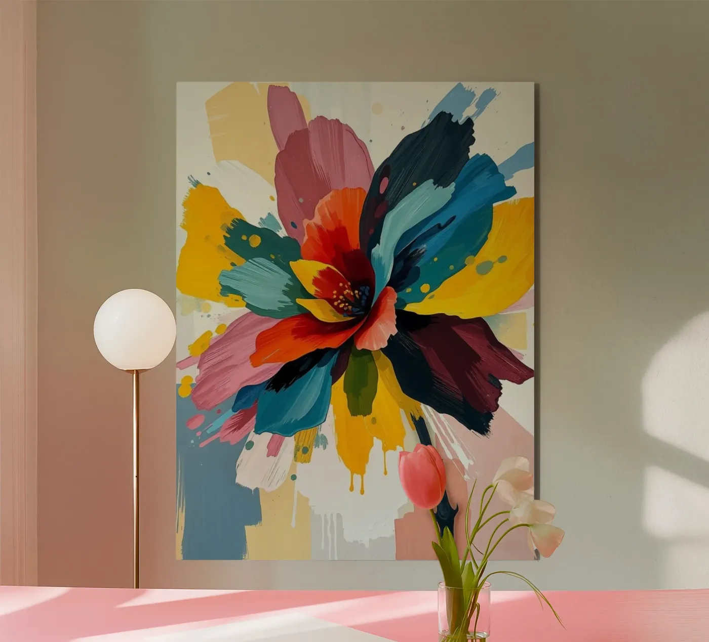 Explosive Bloom pannello forex da Artistic-shop