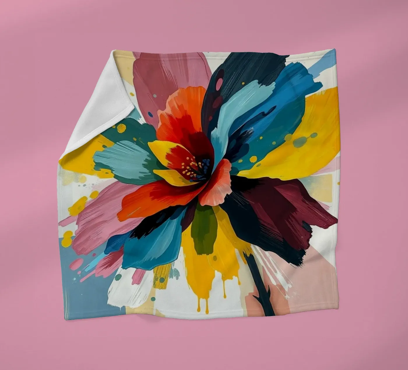 Explosieve bloei fleecedeken van Artistic-shop
