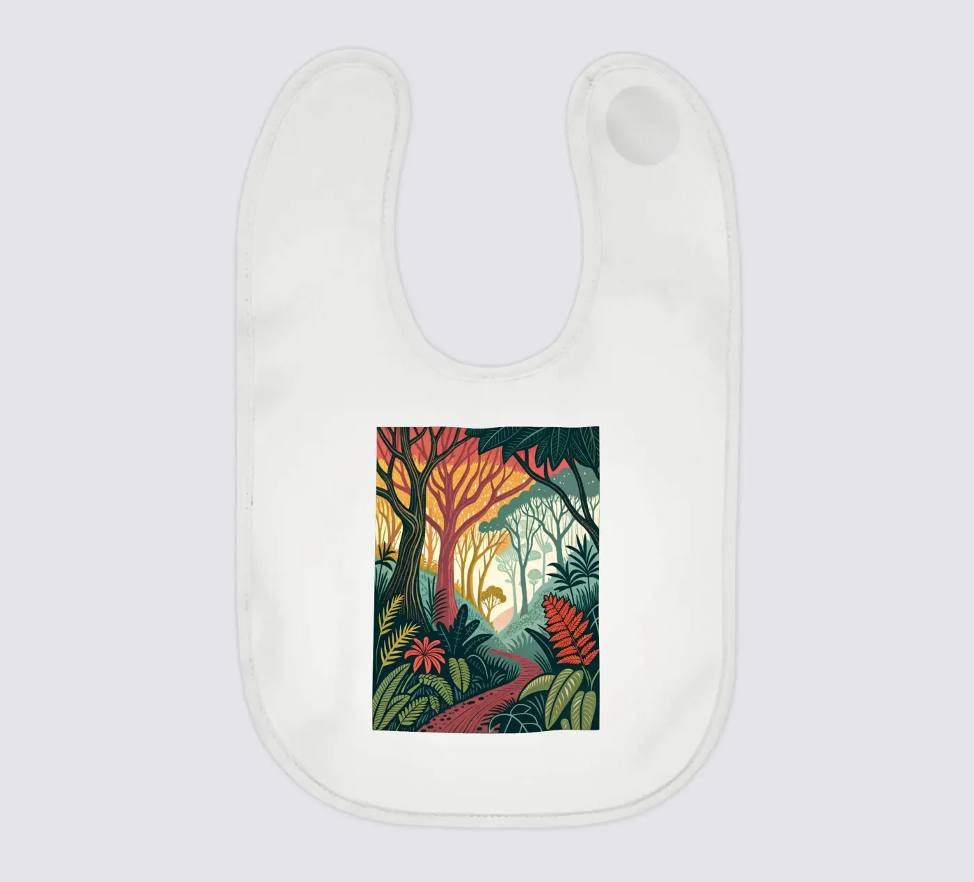 Sentiero della foresta incantata bavaglino da Artistic-shop