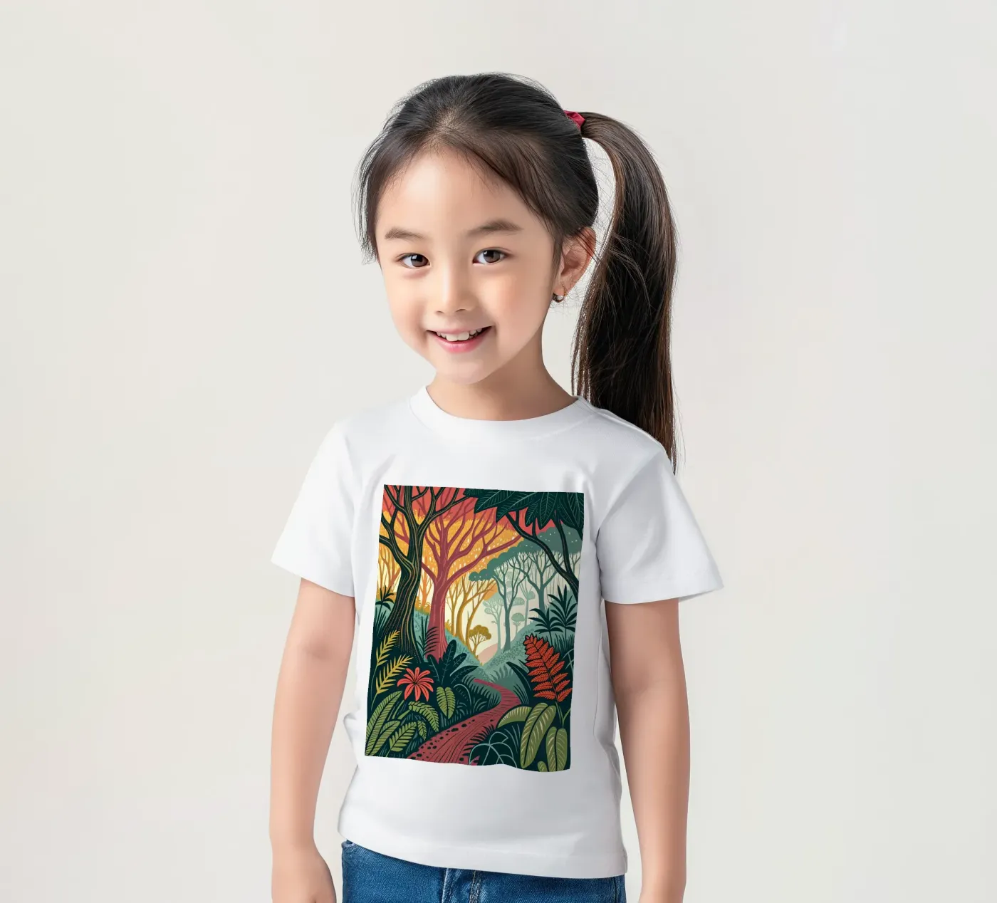 Sentiero della foresta incantata t-shirt bambini da Artistic-shop