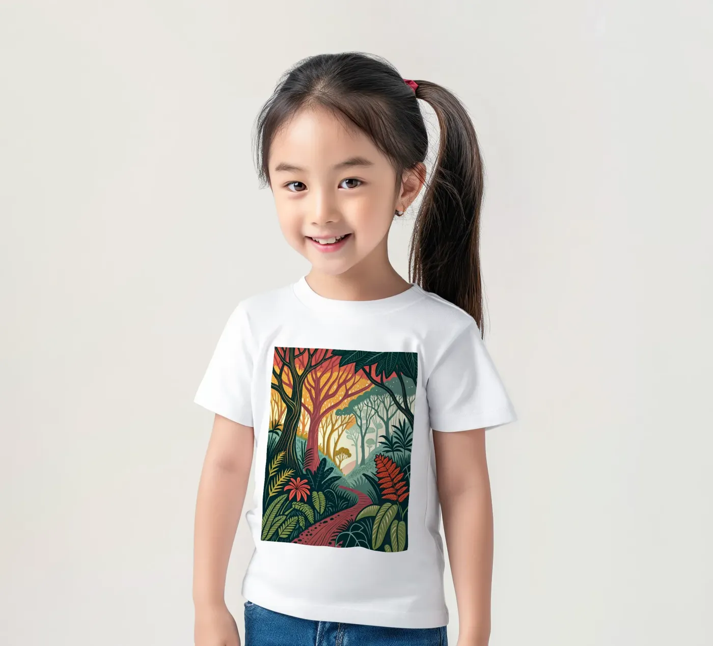 Sentiero della foresta incantata t-shirt bambini da Artistic-shop