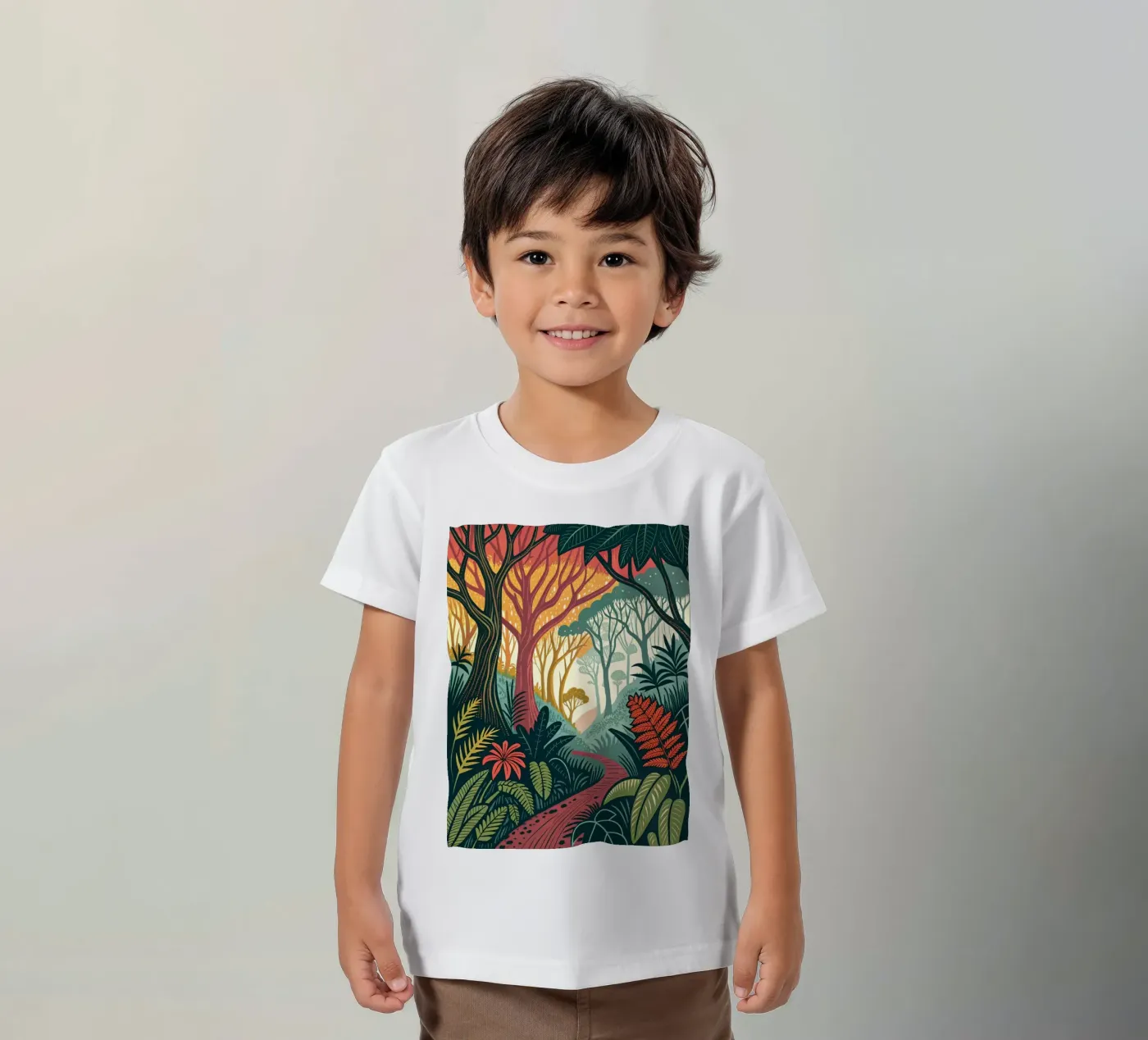 Sentiero della foresta incantata t-shirt bambini da Artistic-shop