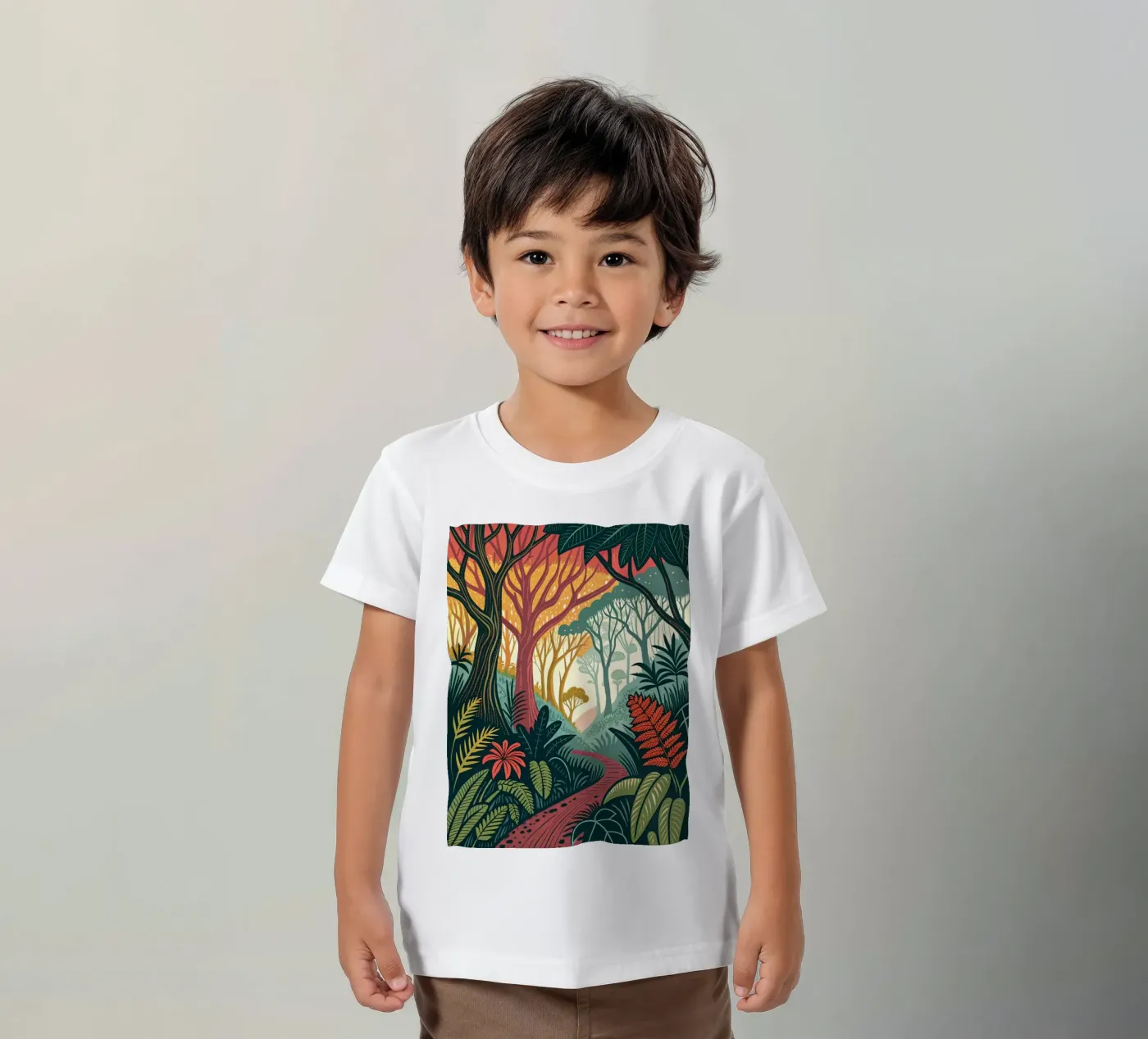 Sentiero della foresta incantata t-shirt bambini da Artistic-shop