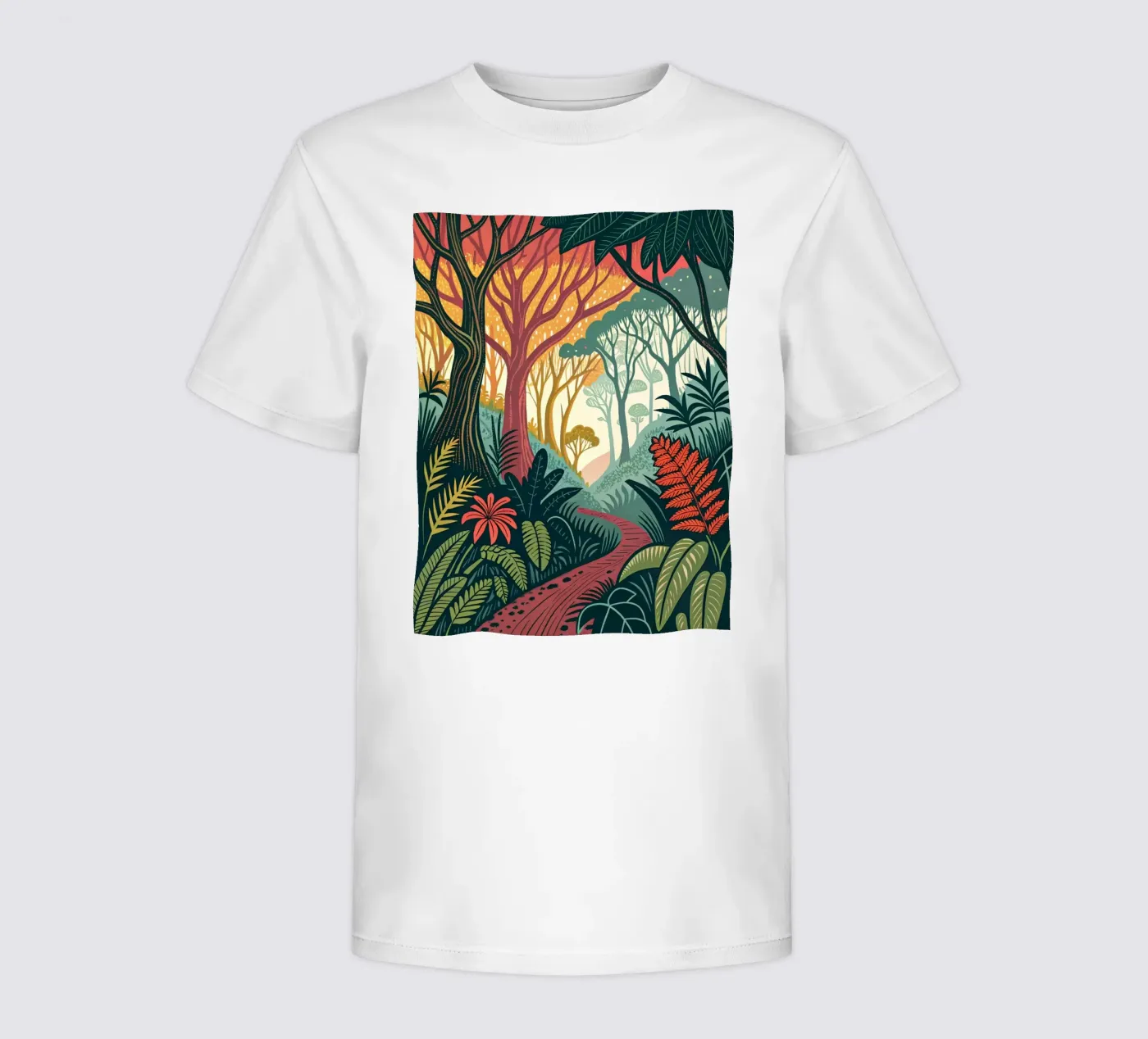 Sentiero della foresta incantata t-shirt bambini da Artistic-shop