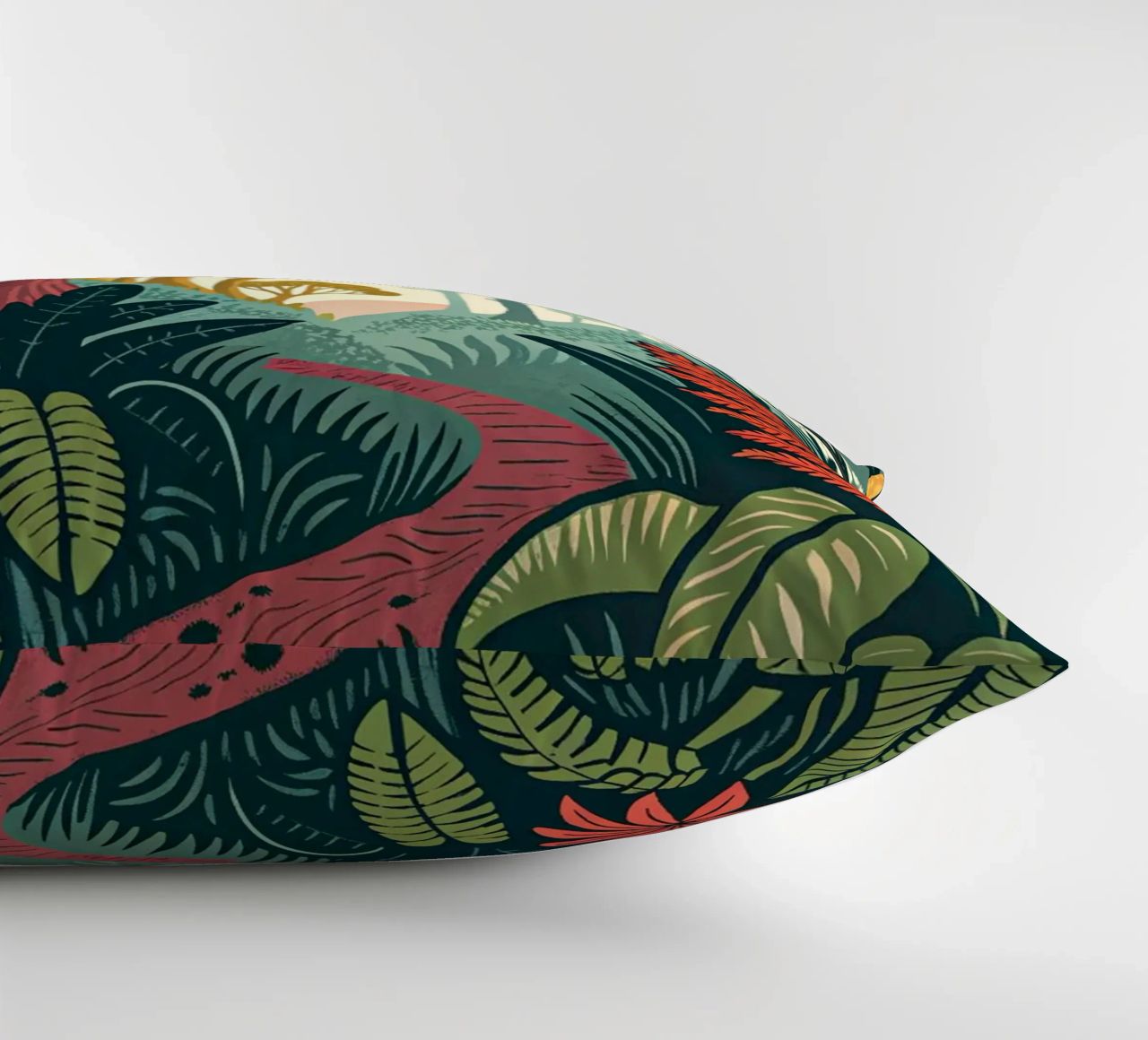 Enchanted Forest Path decorative cushion by Artistic-shop
