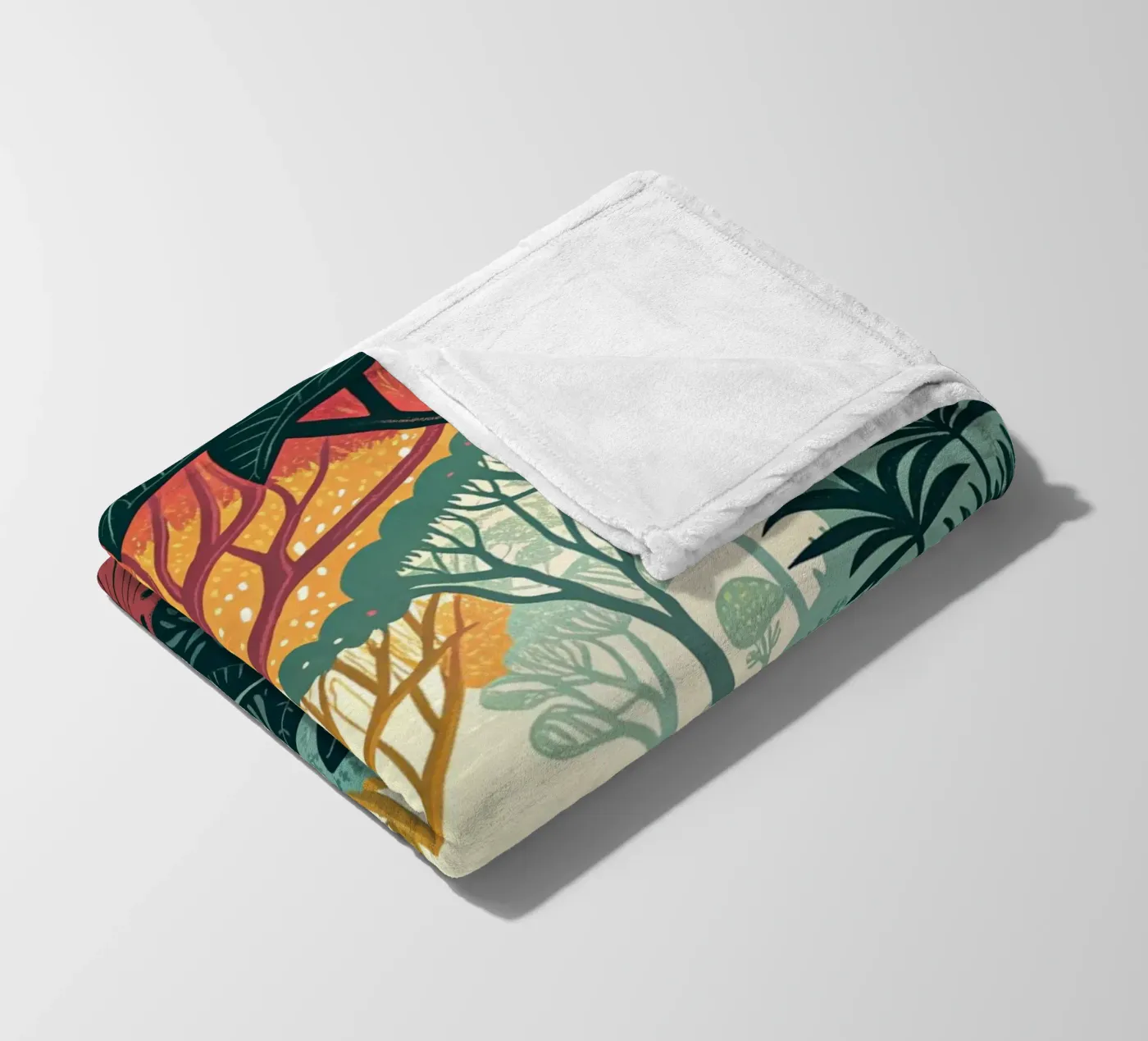 Verwunschener Waldpfad Fleecedecke von Artistic-shop