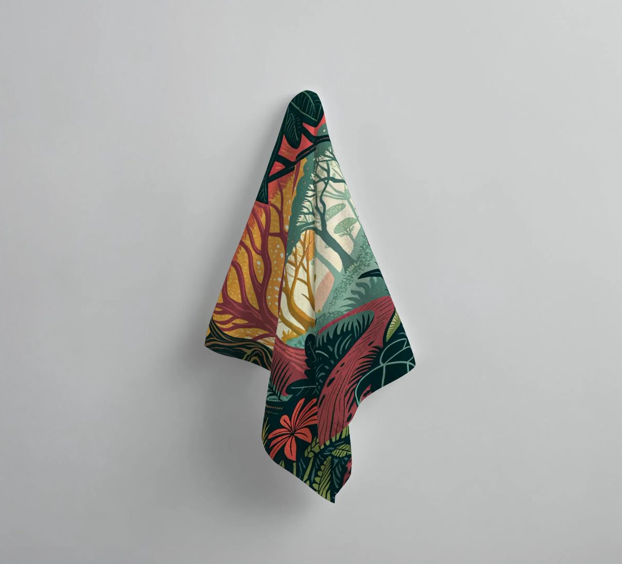 Enchanted Forest Path towel by Artistic-shop