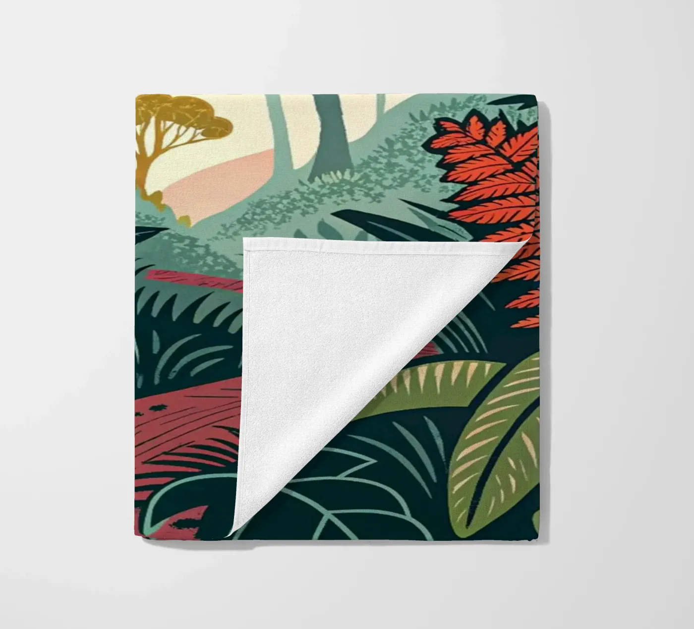 Chemin de la forêt enchantée serviette de plage de Artistic-shop