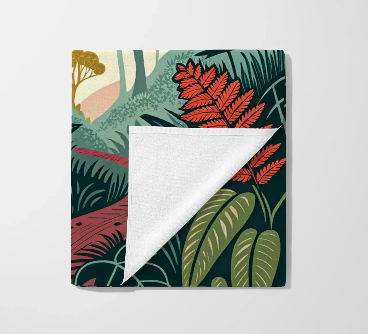 Enchanted Forest Path beach towel by Artistic-shop